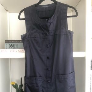 French Connection satin shift dress